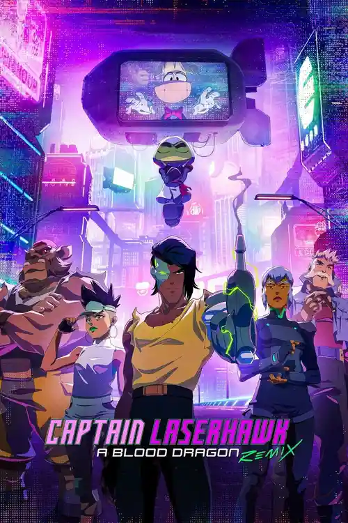 Download Captain Laserhawk: A Blood Dragon Remix β Season 1 (2023) Complete Netflix Original Multi Audio {Hindi English Japanese} 720p | 1080p WEB DL 5 captain laserhawk a blood dragon remix season 1 2023