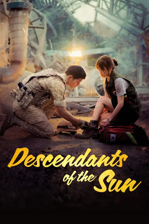 Download Descendants Of The Sun (Season 1) Dual Audio {Hindi Korean} ZEE5 WEB DL Series 720p | 1080p 4 descendants of the sun season 1