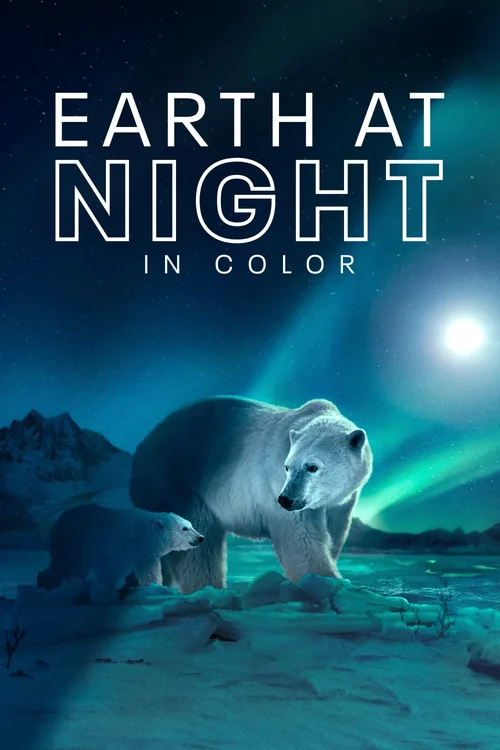 earth at night in color 2021