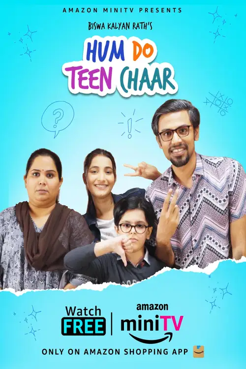 Download Hum Do Teen Chaar (2023) S01 Complete Hindi AMZN MiniTV Series 480p | 720p | 1080p 3 hum do teen chaar 2023