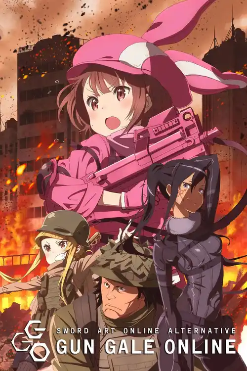 Download Sword Art Online Alternative: Gun Gale Online (Season 1) Multi Audio {Hindi English Japanese} Series 480p 720p & 1080p WEB DL 4 sword art online alternative gun gale online season 1