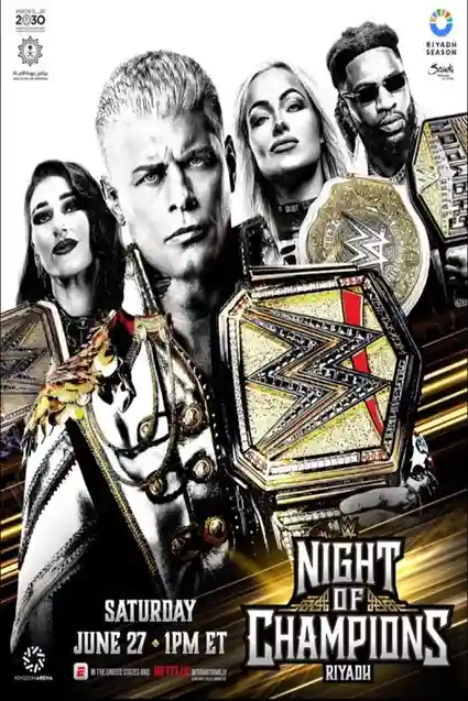 Download Wwe Night Of Champions (27Th June – 2026) Dual Audio {Hindi English} Ppv Wwe Specials 480P | 720P | 1080P Web Dl X264 25 wwe night of champions 27th june 2026